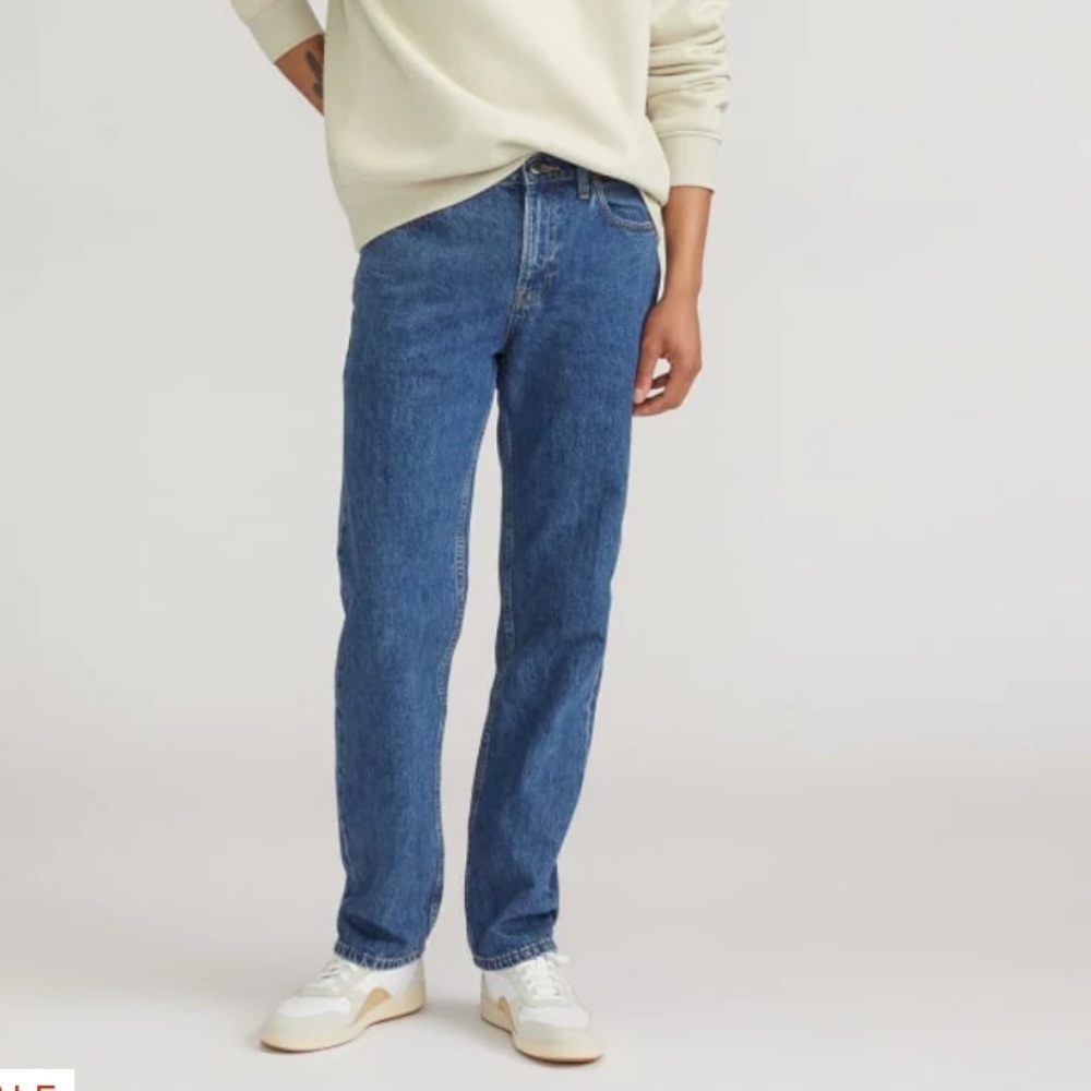 Everlane Men's Straight Jeans in Blue